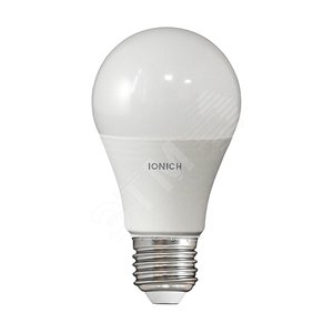 Лампа светодиодная LED 11w 6500К, E27, 990Лм, A60 IONICH