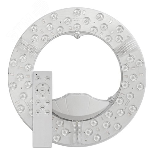 Изображение товара Модуль светодиодный высокой мощности с пультом ДУ для декоративных светильников IONICH 40Вт 230В 2700-6500К 245мм диммируемый IP20 (шт)