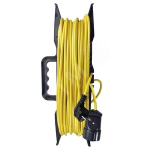 Изображение товара Удлинитель-шнур на рамке ТМ Союз 2200 Вт 1 гнезда с заземлением 20м (шт)