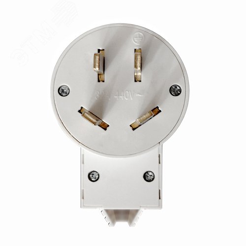 Изображение товара Вилка для плиты UNIVersal цвет белый 32А 440В (шт)