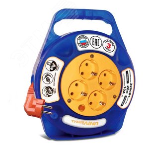 Изображение товара Удлинитель силовой У10-015 термо ПВС 3*0,75 20м (шт)