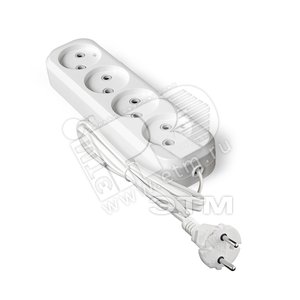 Изображение товара Удлинитель бытовой У6-766 ШВВП 2-0.75 4 гнезда, 2м (шт)