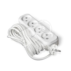 Изображение товара Удлинитель 4х7м Е-204 ПВС 2х1 (шт)