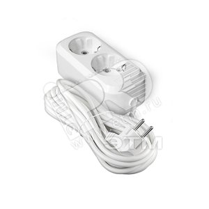 Изображение товара Удлинитель 2х7м Е-302 с заземлением ПВС 3х1 (шт)