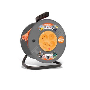 Изображение товара Удлинитель силовой 4х20м ПВС 2х1.0 10А IP44 ВЕМ-250т (шт)