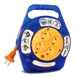 Изображение товара Удлинитель силовой 4х20м ПВС 2х0.75 6А У6-015т (шт)