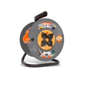 Изображение товара Удлинитель силовой 4х40м ПВС 3х1.5 10А IP44 ВЕМ-250 (шт)