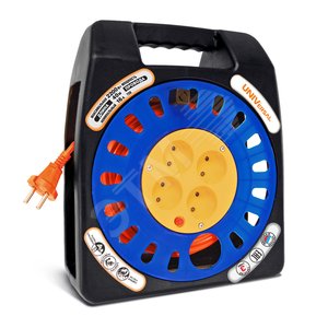 Изображение товара Удлинитель силовой 4 розетки шнур 40м ПВС 2х1 10А У16-012 (шт)