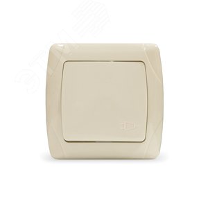 Изображение товара Маргарита розетка одноместная с крышкой с/з, с/у, 16А, 220В, сл.кость (ivory) (еврослот) (шт)