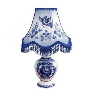 Изображение товара Светильник ННБ-12-60-006 Вега с абажуром Гжель (шт)