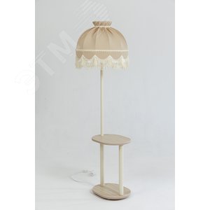 Изображение товара Светильник напольный НТБ 11-60-103 овал плэйн с абажуром Ретро карамель (шт)