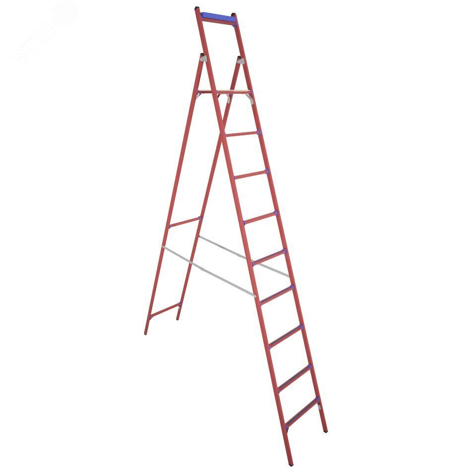 Изображение товара Стремянка диэлектрическая стеклопластиковая с симметричной опорой ССД-3 ,0 (шт)