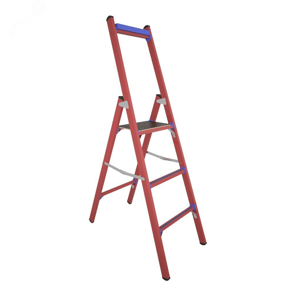 Изображение товара Стремянка диэлектрическая стеклопластиковая с симметричной опорой ССД-1, 0 Е (шт)