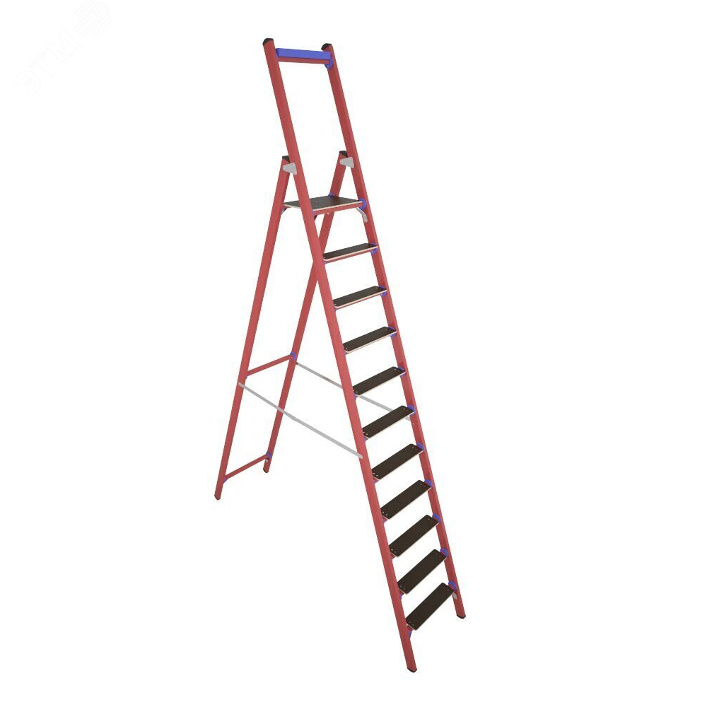 Изображение товара Стремянка диэлектрическая стеклопластиковая с симметричной опорой телеком ССД-3 ,0 Е Т (шт)