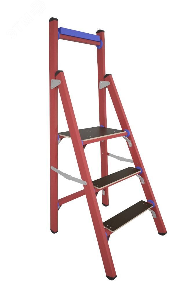 Изображение товара Стремянка стеклопластиковая диэлектрическая с вертикальной опорой телеком СВД-0 ,7 Е Т (шт)