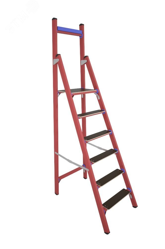 Изображение товара Стремянка стеклопластиковая диэлектрическая с вертикальной опорой телеком СВД-1, 5 Е Т (шт)