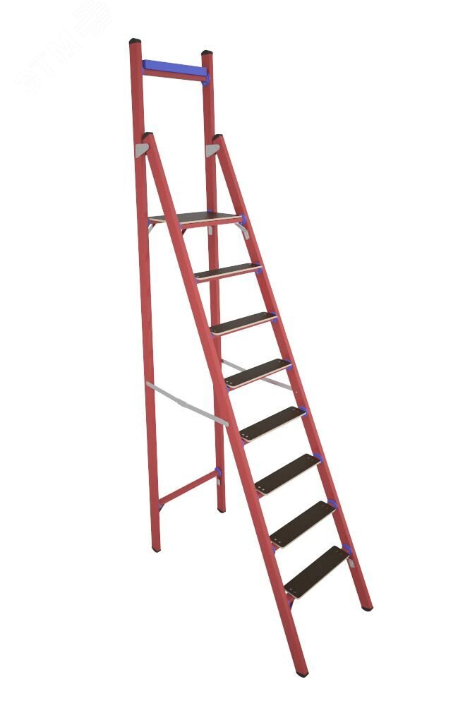 Изображение товара Стремянка стеклопластиковая диэлектрическая с вертикальной опорой телеком СВД-2, 0 Е Т (шт)