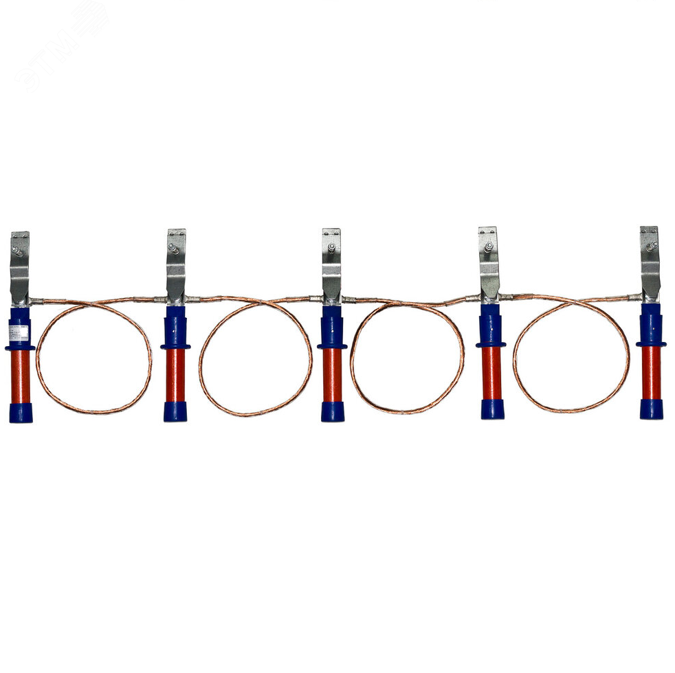 Изображение товара Заземление переносное для ВЛ до 1 кВ ПЗУ-1 Д (шт)