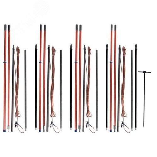 Изображение товара Комплект штанг для ВЛ пез подъема на опору до 10 кВ КШЗ-10Д (шт)