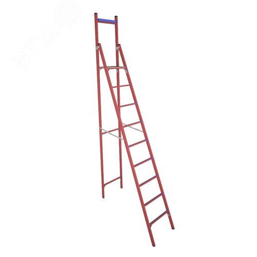 Изображение товара Стремянка стеклопластиковая диэлектрическая с вертикальной опорой СВД-3, 0 Е (шт)