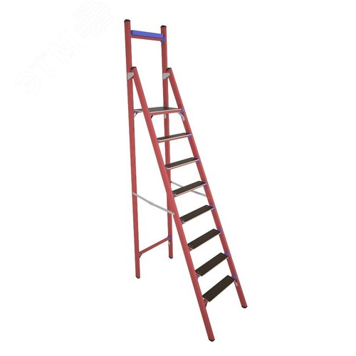 Изображение товара Стремянка стеклопластиковая диэлектрическая с вертикальной опорой телеком СВД-2, 0 Е Т (шт)