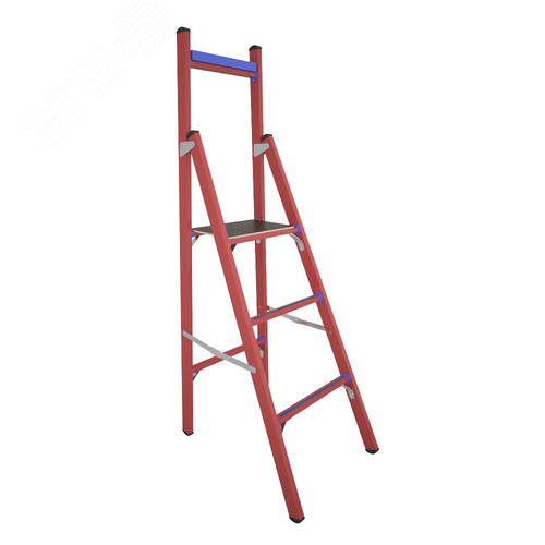 Изображение товара Стремянка стеклопластиковая диэлектрическая с вертикальной опорой СВД-1 ,0 Е (шт)