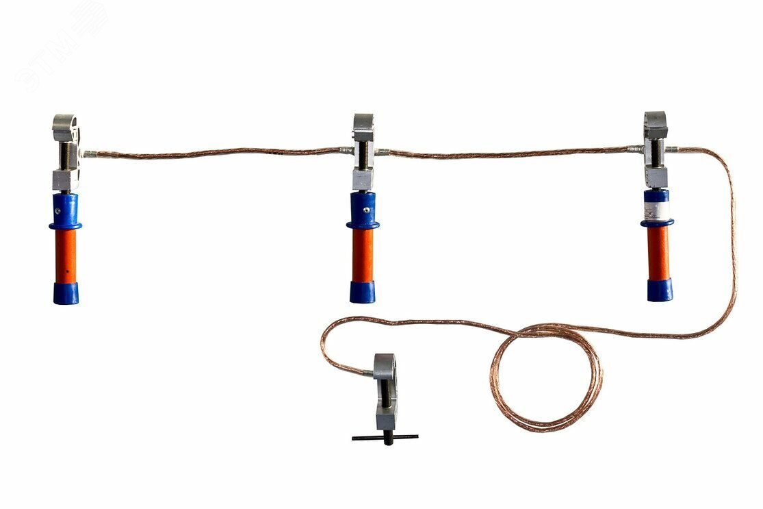 Изображение товара П переносное заземление для РУ до 1 кВ ПЗРУ-1 Д 95 кв мм