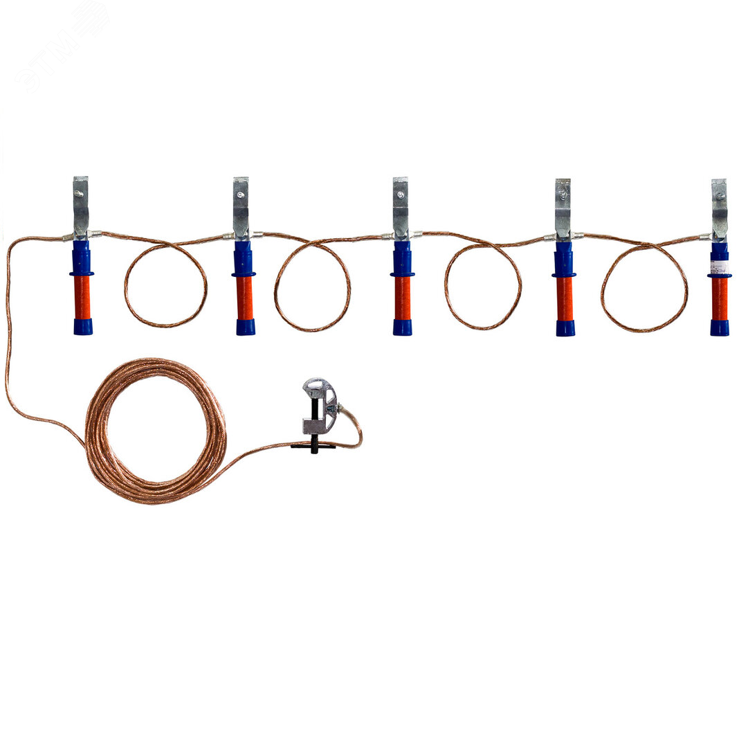 Изображение товара Заземление переносное для ВЛ до 1 кВ ЗПЛ-1 Д 25 кв мм (шт)