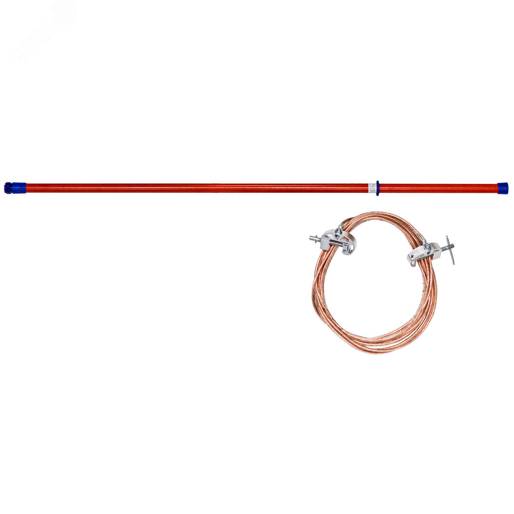 Изображение товара Заземление переносное для ВЛ до 220 кВ ЗПЛ-220-1 Д (шт)