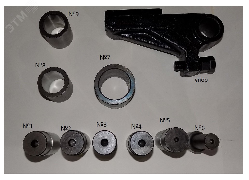 Изображение товара Комплект роликов для гибки арматуры 490496 - купить в России