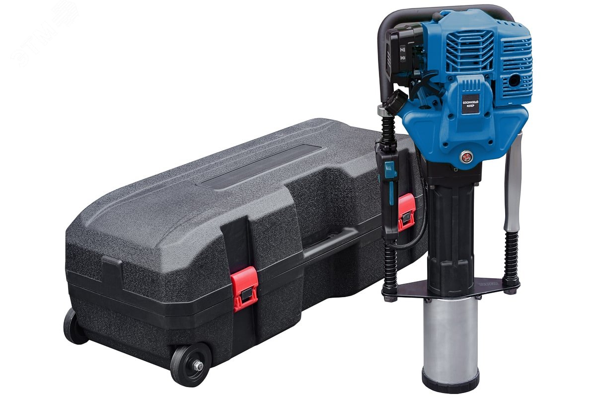 Изображение товара Бензиновый копер TSS-95GPD 100мм в кейсе мощный автономный строительный инструмент
