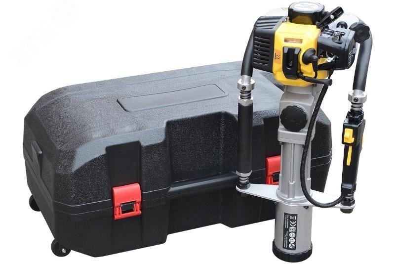 Изображение товара Бензиновый копер TSS-65GPD 80 мм в кейсе для забивки столбов