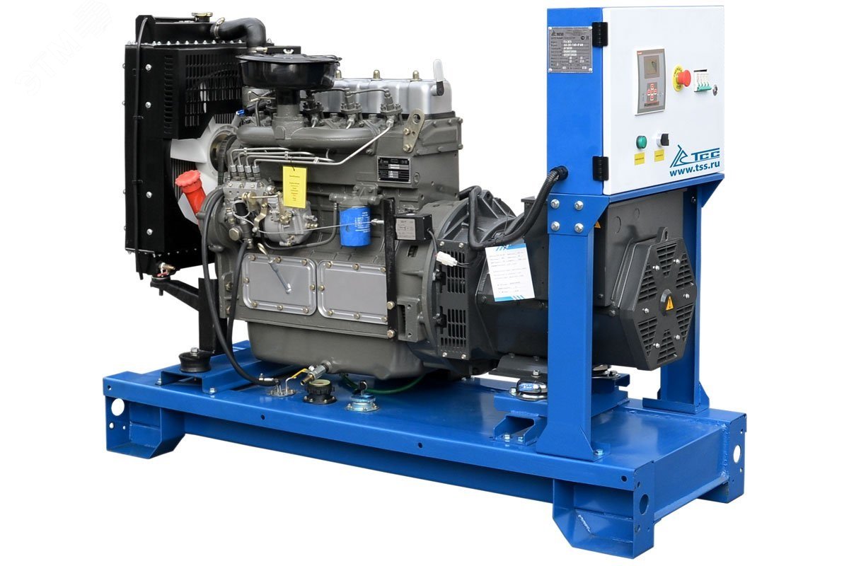 Изображение товара Дизельный генератор АД-20С-Т400-1РМ16 мощностью 20 кВт для промышленности и аварийных ситуаций