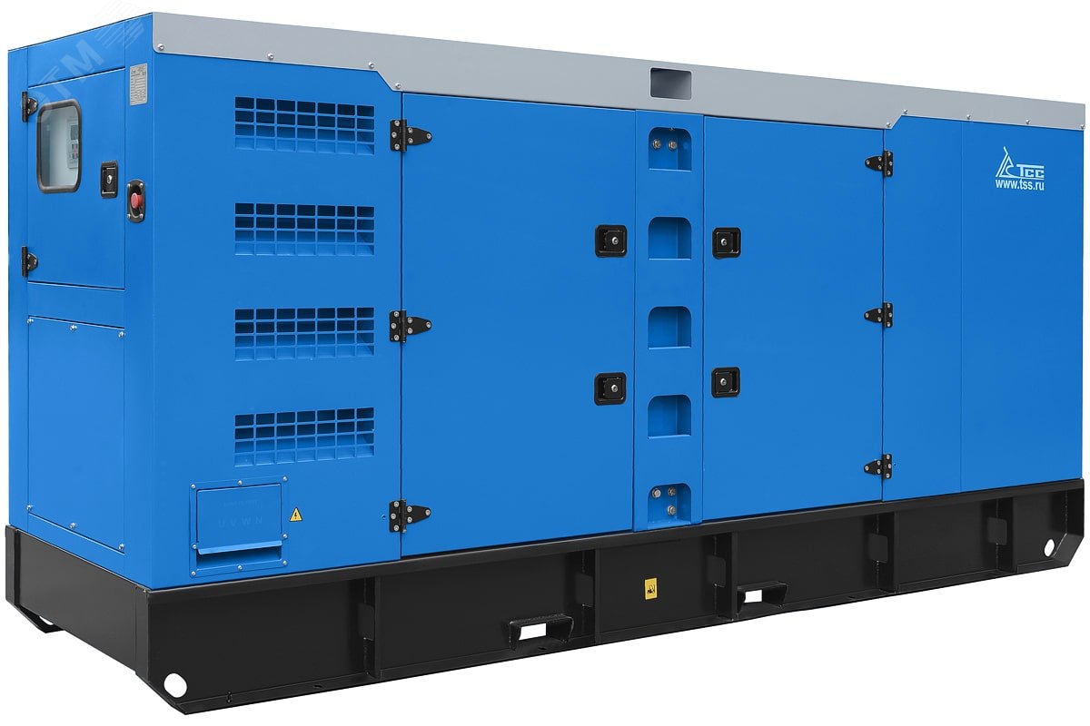 Изображение товара Дизельный генератор ТСС АД-200С-Т400-1РКМ5 ПРОФ в шумозащитном кожухе (шт)