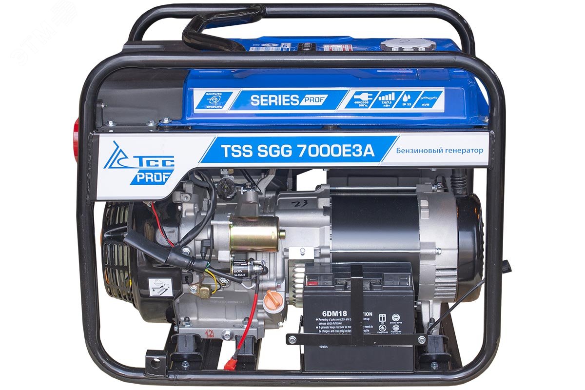 Генератор бензиновый TSS SGG 7000 E3A 030021 ТСС - превью 3