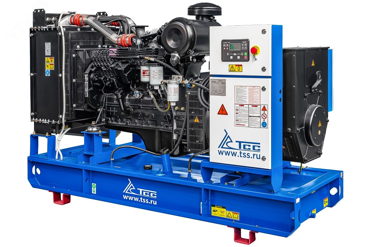 Изображение товара Дизельный генератор ТСС АД-200C-Т400-1РМ15 мощность 200 кВт Россия