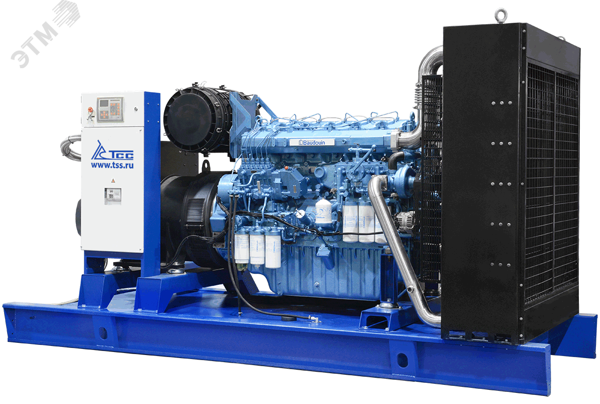Изображение товара Дизельный генератор ТСС АД-400С-Т400-1РМ9 мощный надежный источник энергии