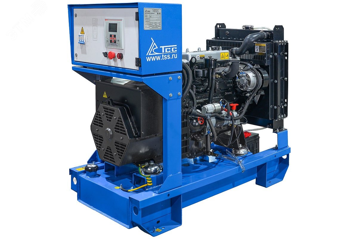 Изображение товара Дизельный генератор ТСС АД-12С-Т400-1РМ5 мощность промышленная доставка по России