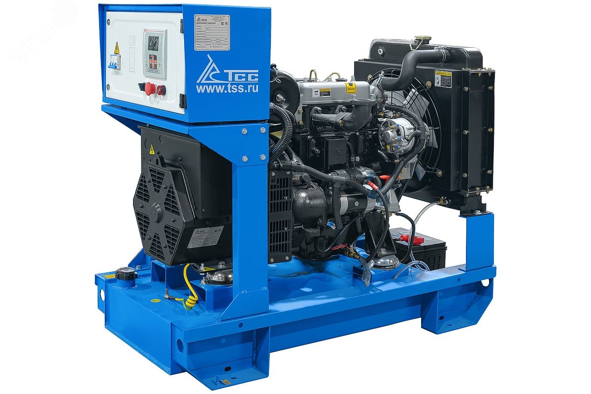 Изображение товара Дизельный генератор ТСС АД-8С-Т400-1РМ5 мощный надежный для любых условий