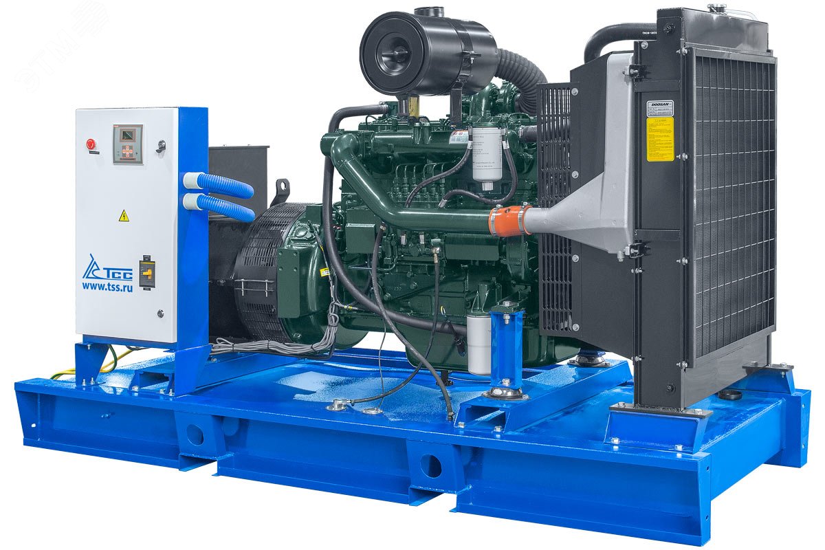 Изображение товара Дизельный генератор ТСС АД-160С-Т400-1РМ17 высокой мощности для промышленности