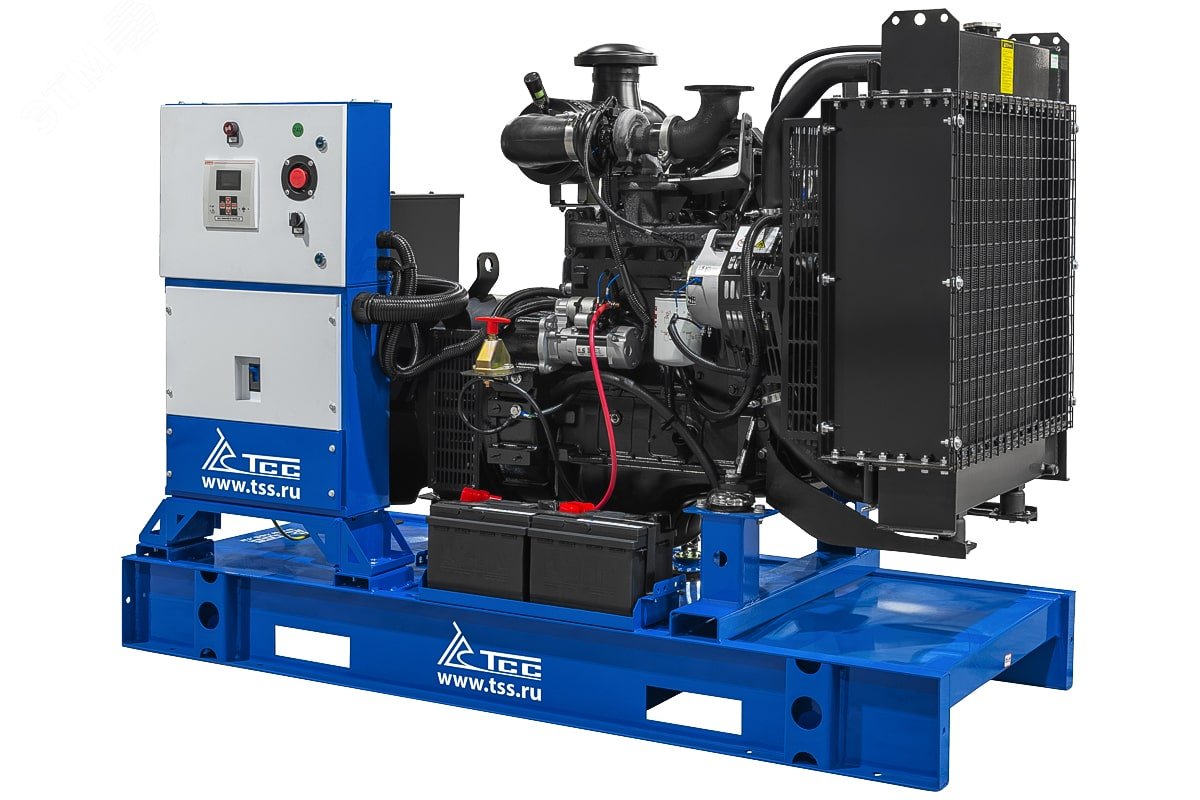 Изображение товара Дизельный генератор ТСС АД-64С-Т400-1РМ15 мощный и надежный источник электроснабжения