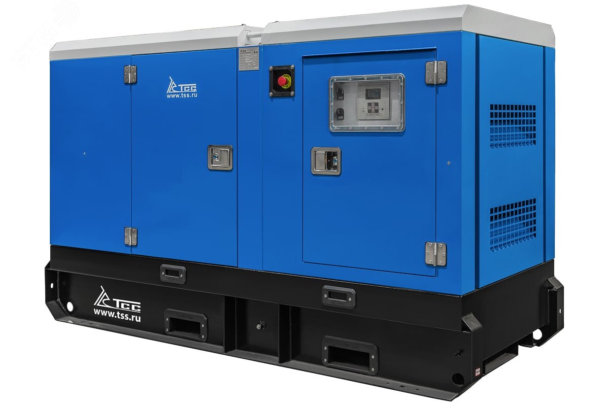 Изображение товара Дизельный генератор ТСС АД-32С-Т400-1РКМ15 в шумозащитном кожухе