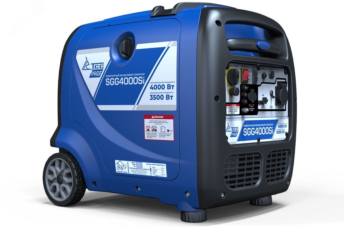 Изображение товара Генератор бензиновый инверторный SGG 4000Si (шт)