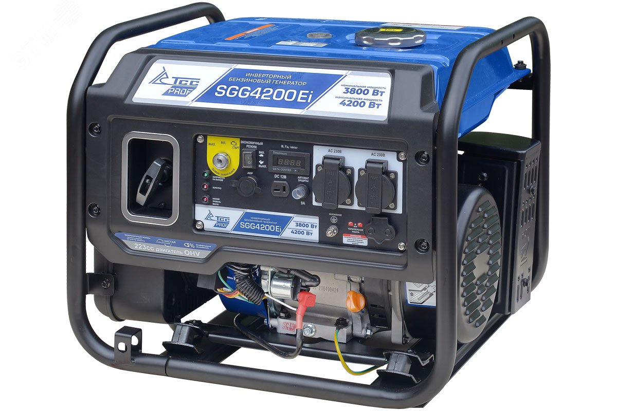 Изображение товара Генератор бензиновый инверторный SGG 4200Ei (шт)