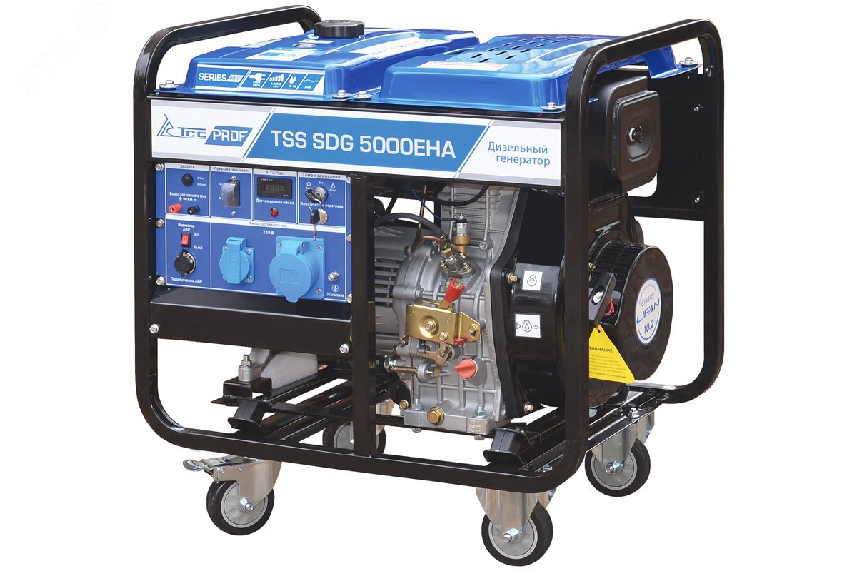 Изображение товара Генератор дизельный TSS SDG 5000EHA (шт)