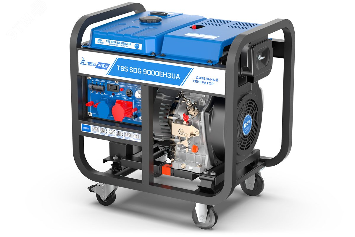 Изображение товара Генератор дизельный TSS SDG 9000EH3UA (шт)