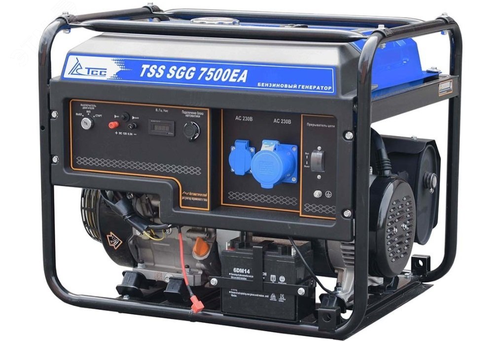 Генератор бензиновый TSS-SGG 7500ЕA 021301 ТСС
