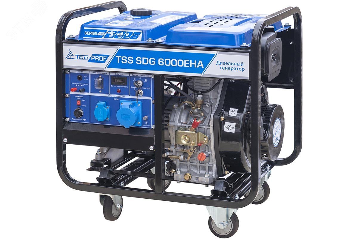 Изображение товара Генератор дизельный TSS SDG 6000EHA (шт)