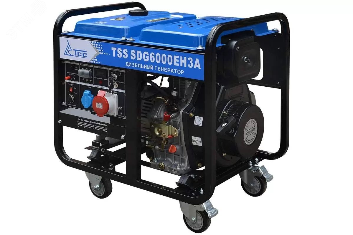 Изображение товара Генератор дизельный TSS SDG 7500EH3A (шт)