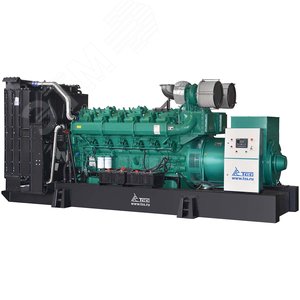 Генератор дизельный АД-1200С-Т400-1РМ5, мощность 1200 кВт, 3 фазный, напряжение 400В, двигатель TSS DIeselTSS Diesel генератор TSS-SA-1200Контроллер SMARTGEN HGM-9320 CAN